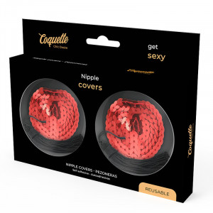 Coquette Chic Desire Nipple Covers Vermelho