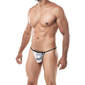 Cut4Men - G-String Provocative Silver M