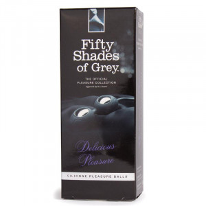 Fifty Shades Of Grey Bolas De Silicone Cinza Ben Wa