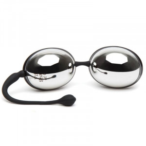 Fifty Shades Of Grey Bolas Inner Cor Prata 67 Gr