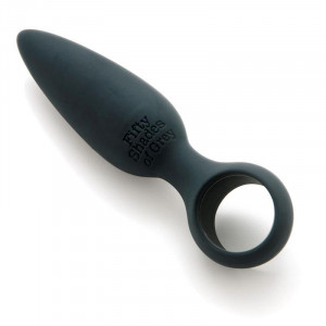 Fifty Shades Of Grey Plug De Silicone Cinza