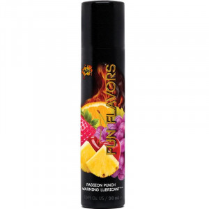 Lubrificante com Efeito De Aquecimento e Molhado Sabor Fruta De Paixão 30 Ml
