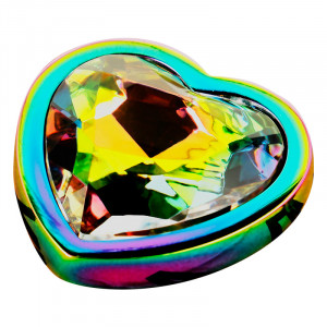 OHMAMA Plug Anal OHMAMA Coração Iridescent Pequeno