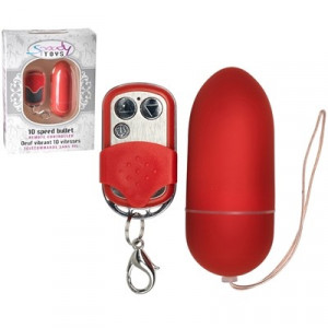 Ovo Vibratorio Spoody One Vermelho