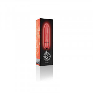 Rocks-Off Vibrating Bullet Neon Nights Quasar Rojo