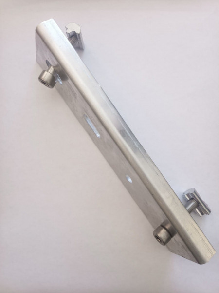 Conector din aluminiu șine de montare 40x40mm pentru panouri fotovoltaice