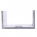 Conector din aluminiu 120mm șine de montare 40x40mm pentru panouri fotovoltaice