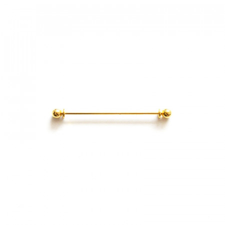 Pin guler camasa auriu
