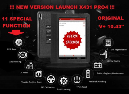 Testere Multimarca > Tester Original Launch X431 V+ Profesional PRO4 versiune Globala