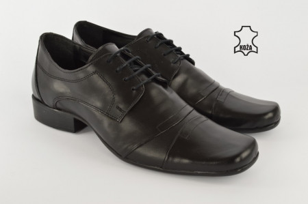 Kožne elegantne muške cipele 594 crne