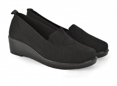 Ženske espadrile 763CR crne