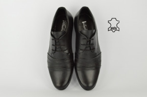 Kožne elegantne muške cipele 450-C crne