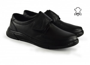 Kožne muške cipele 670013CR crne