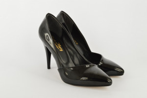 Ženske cipele na štiklu - Salonke 1585-1C crne