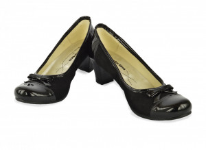 Ženske cipele na štiklu 456-96 crne