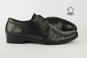 Kožne elegantne muške cipele 450-C crne
