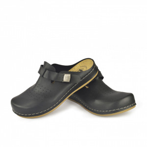 Ženske papuče - Klompe 154063-1CR crne
