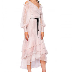 Rochie cu volane