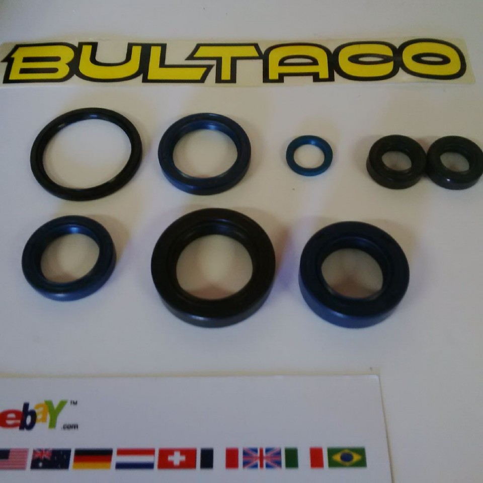 motor gasket J0000BL000221 compatible with BULTACO Frontera MK11 8434579001182 complete Bultaco Kit 