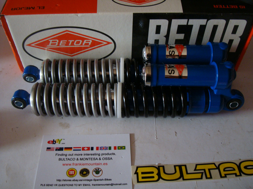 BULTACO PURSANG MK9 SHOCKS GAS BETOR SHOCKS BULTACO PURSANG