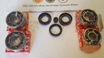 MONTESA COTA ENGINE BEARING + SEALS MONTESA COTA BEARINGS KIT AND SEALS
