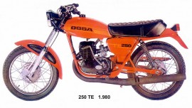 OSSA COPA 250 TE SEAT COVER