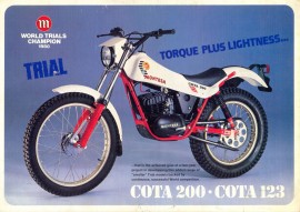 MONTESA COTA 200 KIT DECALS FULL BIKE NEW