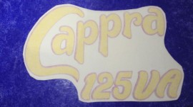 MONTESA CAPPRA 125 VA decal front number plate