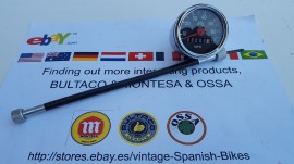 MONTESA COTA SPEEDOMERTER + CABLE NEW  MONTESA SPEEDOMETER VDO MONTESA SPEEDO