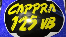 MONTESA CAPPRA 125 VB decal front number plate