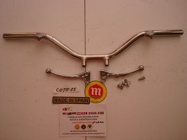 MONTESA COTA 25 NEW HANDLEBAR CHROME + SET LEVERS L/R