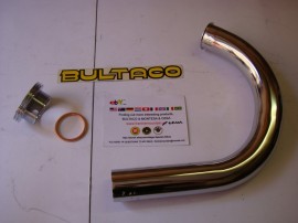 BULTACO MERCURIO PIPE EXHAUST + NUT CYLINDER MERCURIO 9-22-155