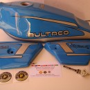 BULTACO ALPINA 187 GAS TANK AND SIDE PANELS NEW