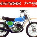 FENDERS BULTACO PURSANG MK7 NEW FIBER GLASS MUDGUARDS BULTACO PURSANG MK7