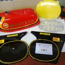 MONTESA CAPPRA 125 VA GAS TANK + SIDE PANELS + NUMBER PLATE NEW