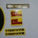MONTESA CAPPRA 125 VB KIT DECALS SIDE PANELS NEW MONTESA CAPPRA SIDE PANELS NEW CAPPRA 125 VB MONTESA SPARES PARTS