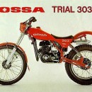 OSSA 303 FENDERS SET FRONT AND REAR FENDER OSSA RED OSSA 303 FENDER OSSA 303 TRIAL
