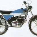 BULTACO ALPINA 85 FRONT PIPE EXHAUST NEW + NUT CTLINDER