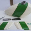 OSSA MICK ANDREWS GAS TANK ALLOY + SIDE PANELS NEW OSSA MAR ALLOY PETROL TANK + SIDE PANELS TOLL BOX OSSA MICK ANDREWS