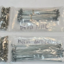 SET OF SPOKES AND NIPLES OSSA MICK ANDREWS OSSA MAR SPOKES KIT OSSA EXPLORER