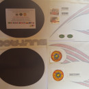 DECALS BULTACO PURSANG MK9 125cc MODEL 162 FULL KIT DECALS BULTACO PURSANG 162