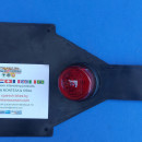 BULTACO rear light unit with rubber number plate holder TAILLIGHT