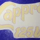 MONTESA CAPPRA 125 VA decal front number plate
