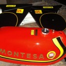 MONTESA CAPPRA 125 VB KIT GAS TANK + SIDE PANELS