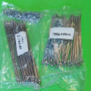 OSSA DESERT FUEGO SET OF STAINLESS STEEL SPOKES AND NIPPLES FRONT AND REAR WHEEL