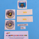 DECALS BULTACO LOBITO 175cc NEW KIT DECALS BULTACO LOBITO NEW LOBITO 175 DECALS