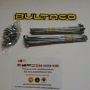 BULTACO MERCURIO SPOKES AND NIPLES KIT NEW
