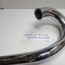 BULTACO SHERPA SAMMY MILLER EXHAUST PIPE NEW SHERPA 10 EXHAUST SHERPA SAMMY MILLER EXHAUST BULTACO FRONT PIPE EXHAUST