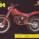 MONTESA COTA 304 SET FENDERS FRONT AND REAR MUDDGUARDS COTA 307