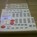 BULTACO ASTRO KIT DECALS  FULL PARTS